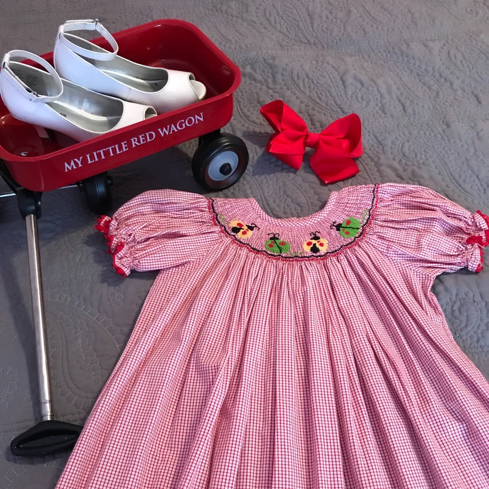 Castles and Crowns Ladybug Dress 🐞